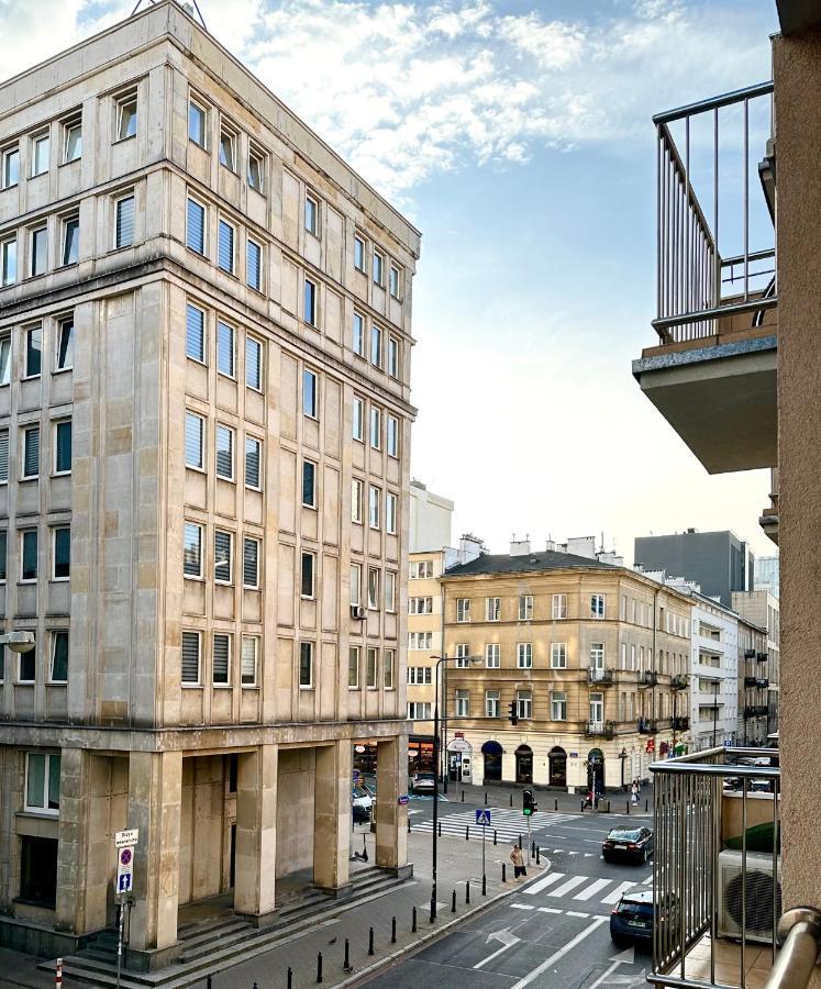 Charming Apartment In The City Center Warschau Exterior foto