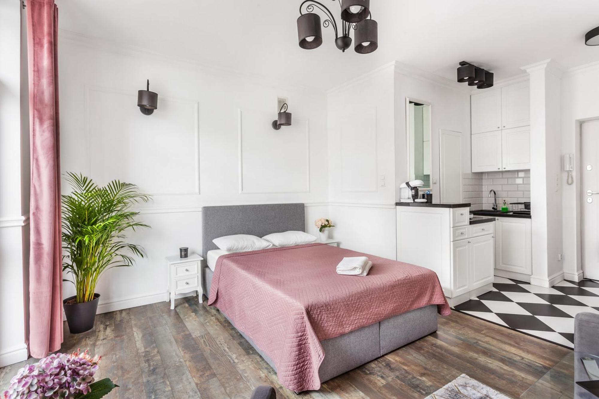 Charming Apartment In The City Center Warschau Exterior foto