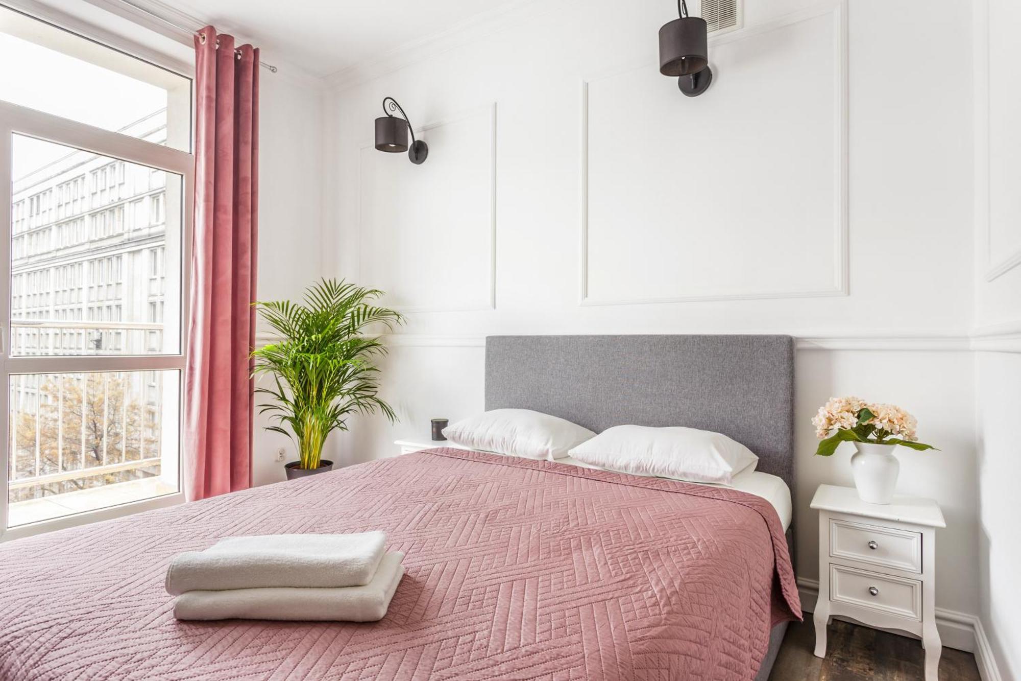 Charming Apartment In The City Center Warschau Exterior foto