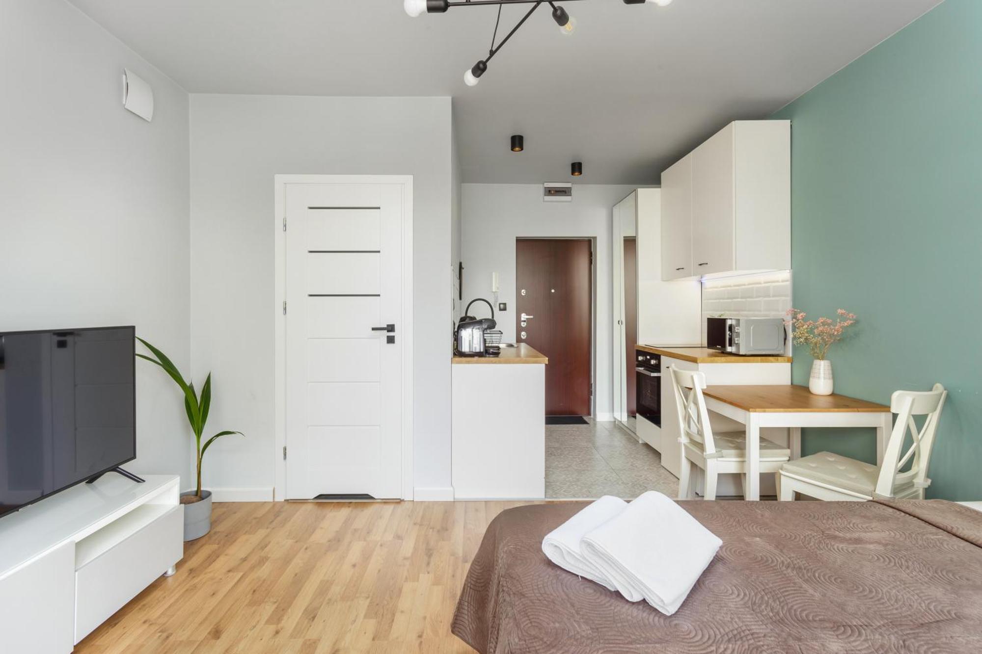 Charming Apartment In The City Center Warschau Exterior foto